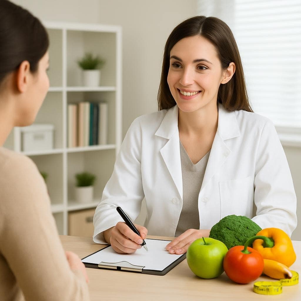 Consulenza nutrizionale personalizzata e piano alimentare elaborato da un biologo nutrizionista per uno stile di vita sano